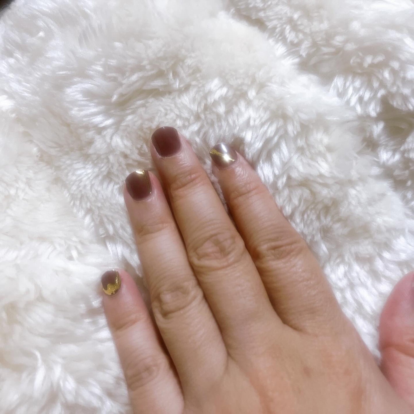 ジェルネイルシール/キャンドゥ/ネイルシールを使ったクチコミ(4枚目)