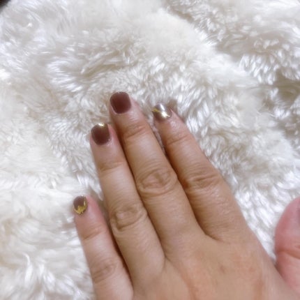 ジェルネイルシール/キャンドゥ/ネイルシールを使ったクチコミ(4枚目)