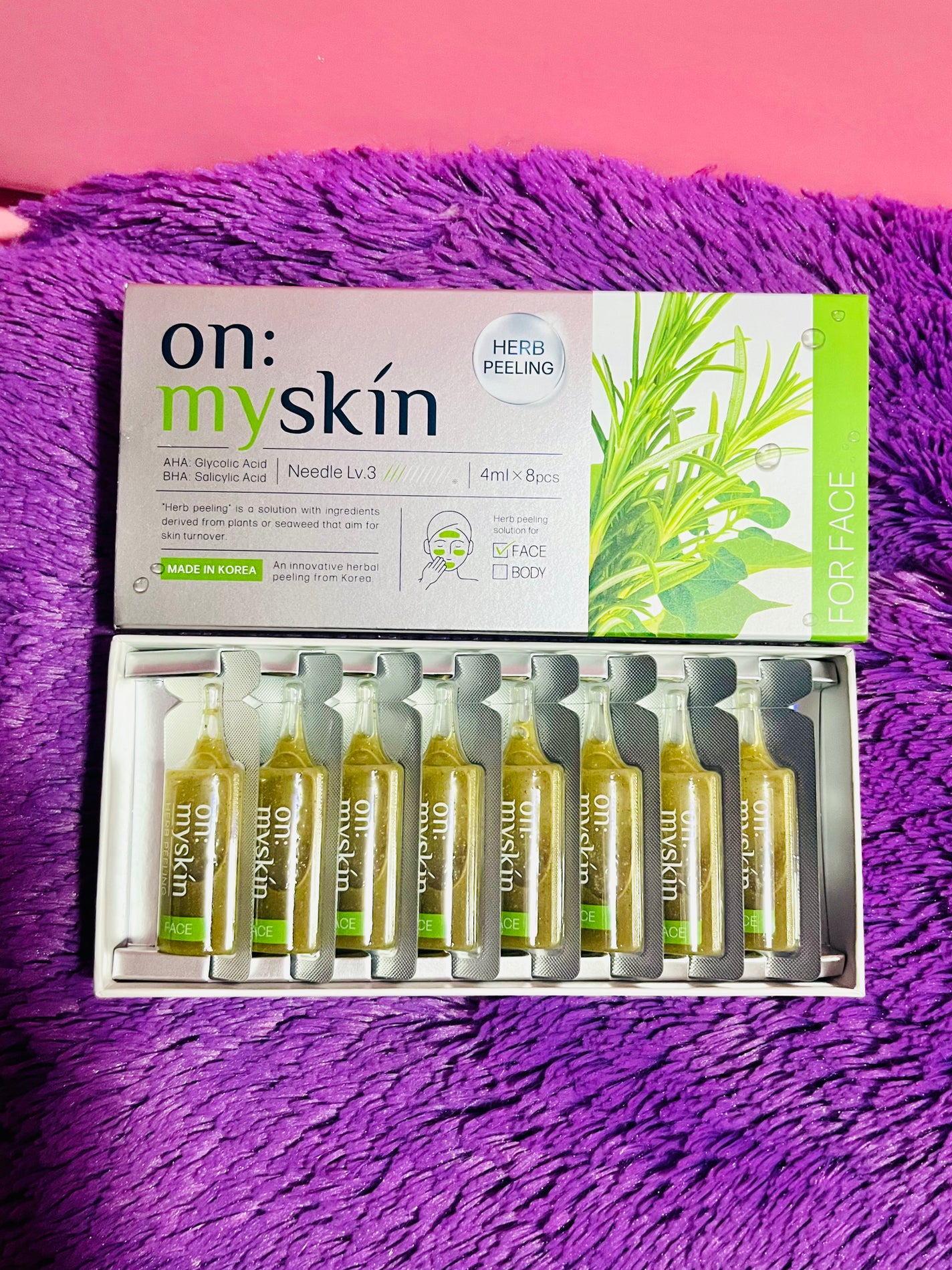 ハーブピーリング/on:myskin/ピーリングを使ったクチコミ(1枚目)