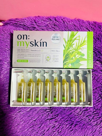 ハーブピーリング/on:myskin/ピーリングを使ったクチコミ(1枚目)