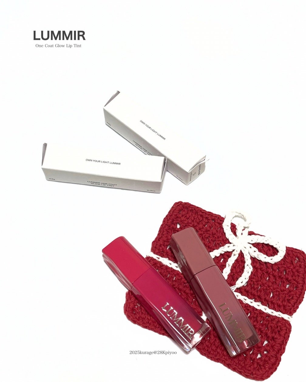 ONE COAT グロウティント/Lummir/リップティントを使ったクチコミ(5枚目)