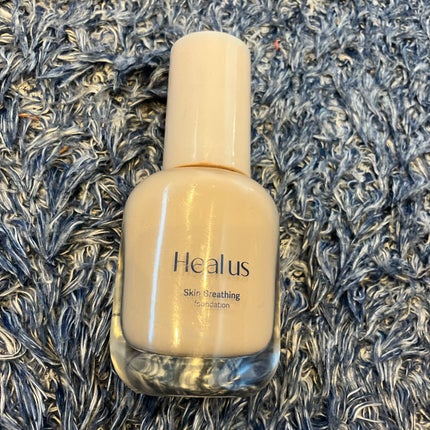 Skin breathing foundation Glow/Healus/リキッドファンデーションを使ったクチコミ(1枚目)