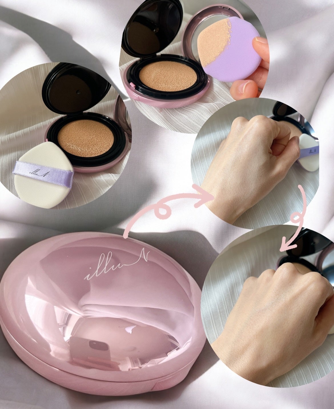 コラーゲンモイスチャースキンベース/illuN/化粧下地を使ったクチコミ(6枚目)