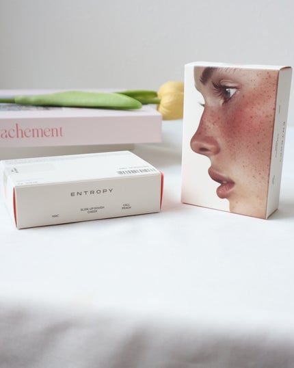 スライドアップドウチーク/ENTROPY/ジェル・クリームチークを使ったクチコミ(6枚目)