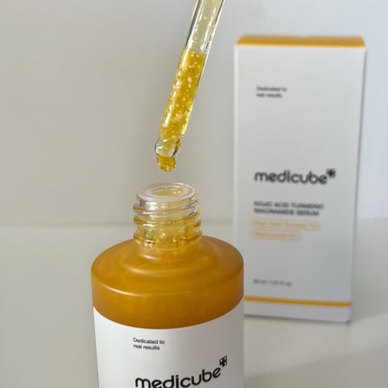 コウジ酸ビタナイアシンセラム/MEDICUBE/美容液を使ったクチコミ(3枚目)