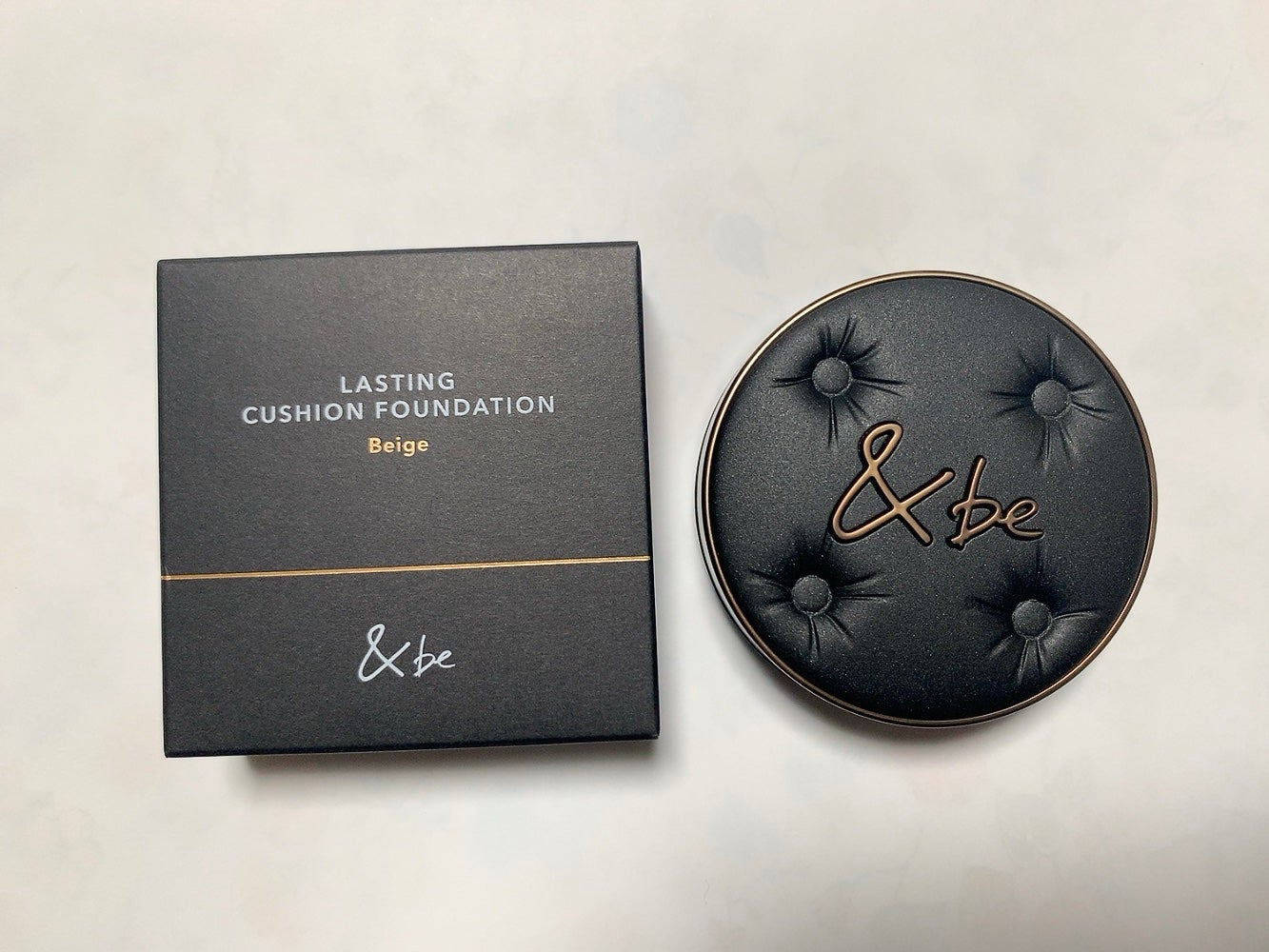&be ラスティングクッションファンデーション/&be/クッションファンデーションを使ったクチコミ(1枚目)