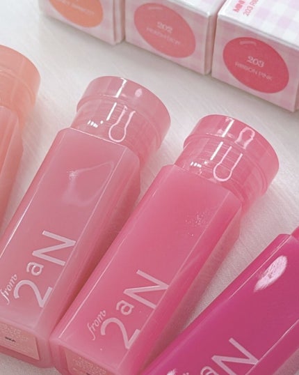 ミニグレイズバウンシングティント/2aN/リップティントを使ったクチコミ(5枚目)