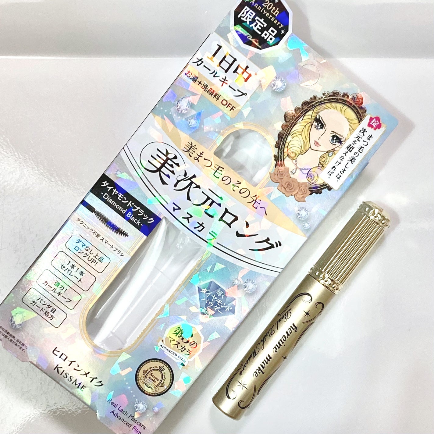 ヒロインメイク リアルラッシュマスカラ アドバンストフィルム/ヒロインメイク/マスカラを使ったクチコミ(1枚目)