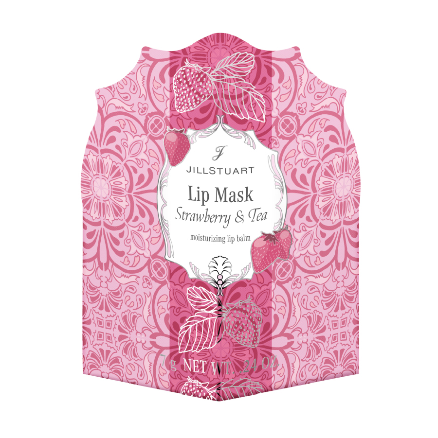 ストロベリー＆ティー リップマスク