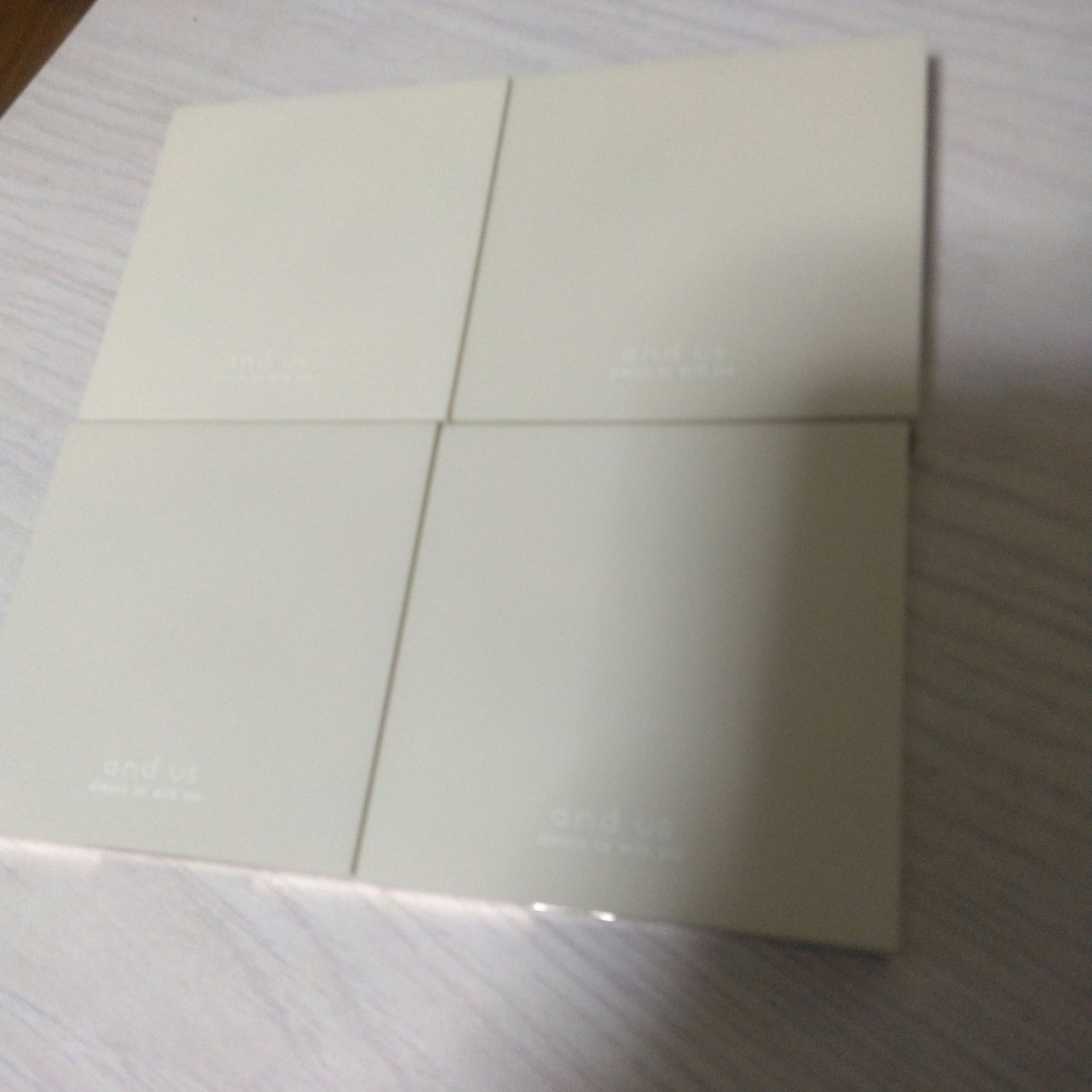 6色アイシャドウパレット/and us/アイシャドウパレットを使ったクチコミ(6枚目)