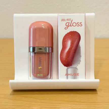 ジェルフィットグロス/AMUSE/リップグロスを使ったクチコミ(1枚目)