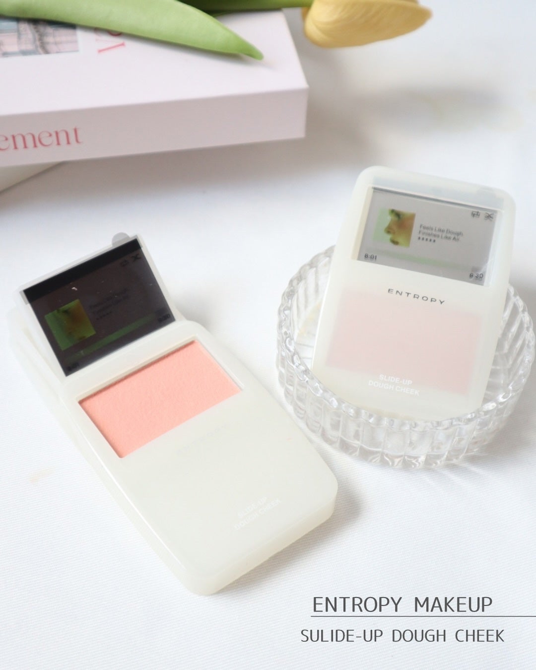 スライドアップドウチーク/ENTROPY/ジェル・クリームチークを使ったクチコミ(1枚目)