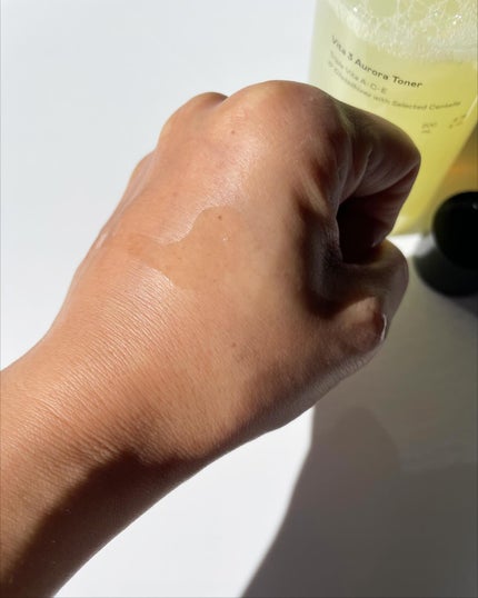 ビタ3オーロラトナー/オーズナリー/化粧水を使ったクチコミ(3枚目)