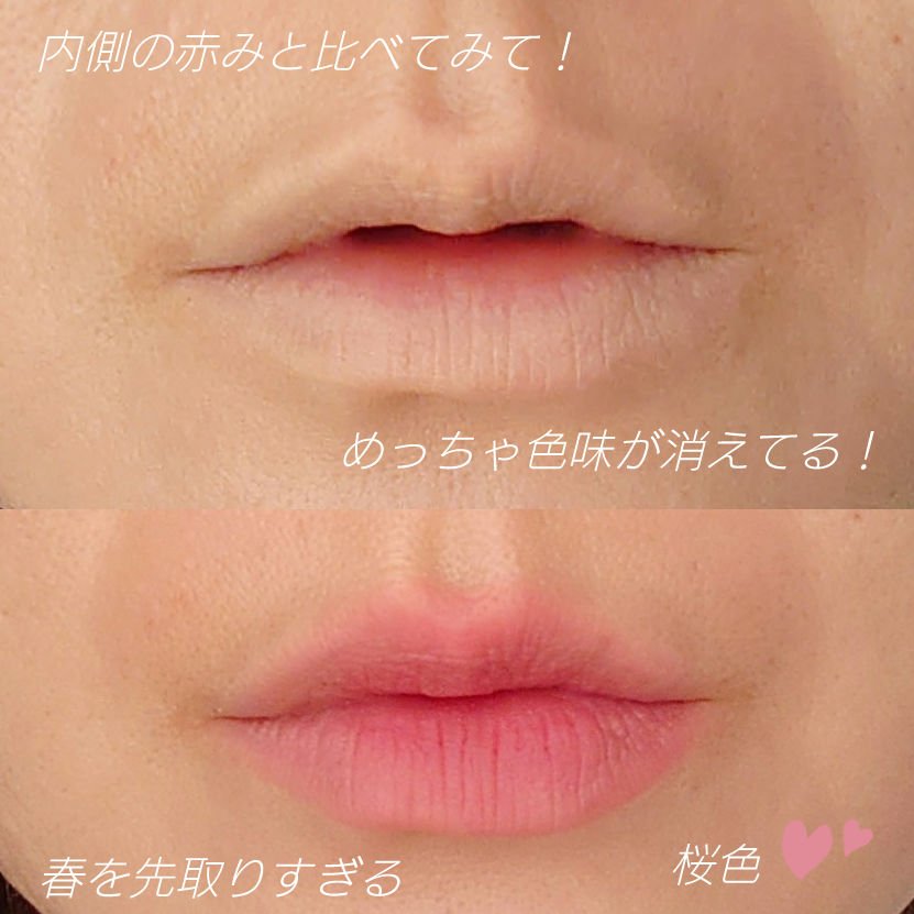 デュブラリーティント/too cool for school/リップティントを使ったクチコミ（2枚目）