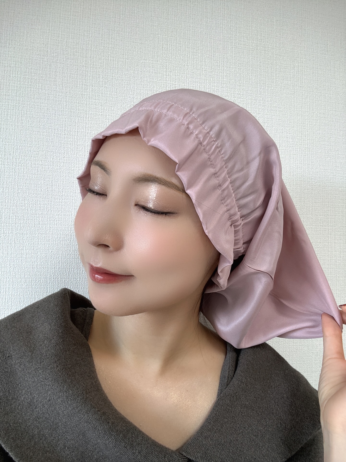 おやすみヘアキャップ/SHOBIDO/ヘアケアグッズを使ったクチコミ（1枚目）