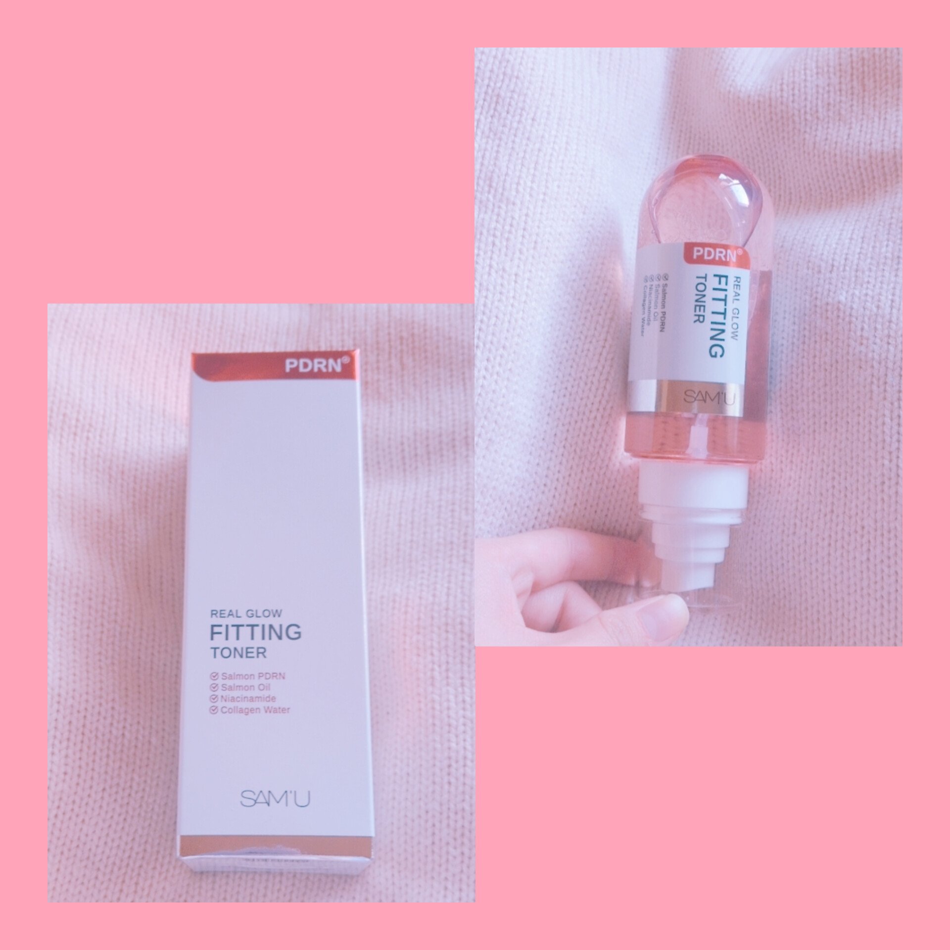 #PR　#SAMU
SAM’U様からいただきました
 
PDRNリアルグロウフィッティングトナー

 スプレーするだけで肌に潤いを与え、肌バリアをサポートするミストトナー

PDRN と７種のヒアルロン酸を配合


使用感
フローラルの香り