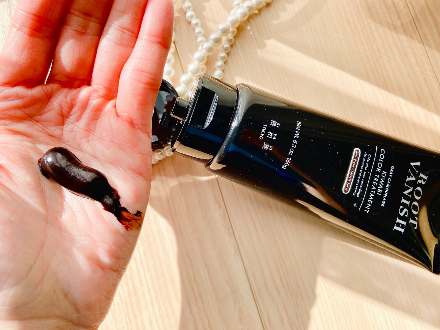 ROOT VANISH 白髪染めカラーシャンプー/ トリートメント/綺和美/市販シャンプーを使ったクチコミ(9枚目)