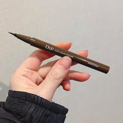 シルキーリキッドアイライナーWP/D-UP/リキッドアイライナーを使ったクチコミ(1枚目)