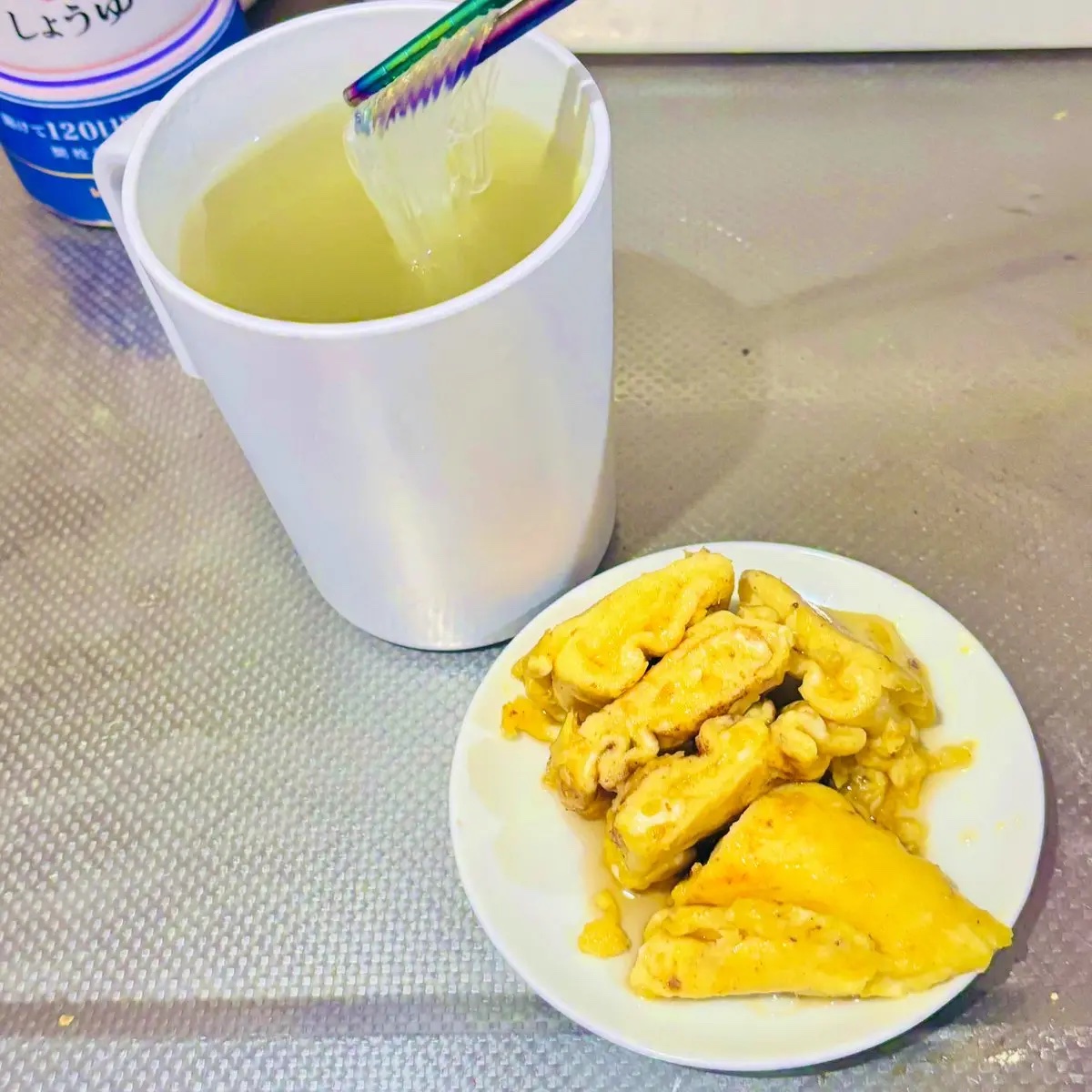 北海道道南産真昆布使用 梅こぶ茶/加藤産業/ドリンクを使ったクチコミ（1枚目）