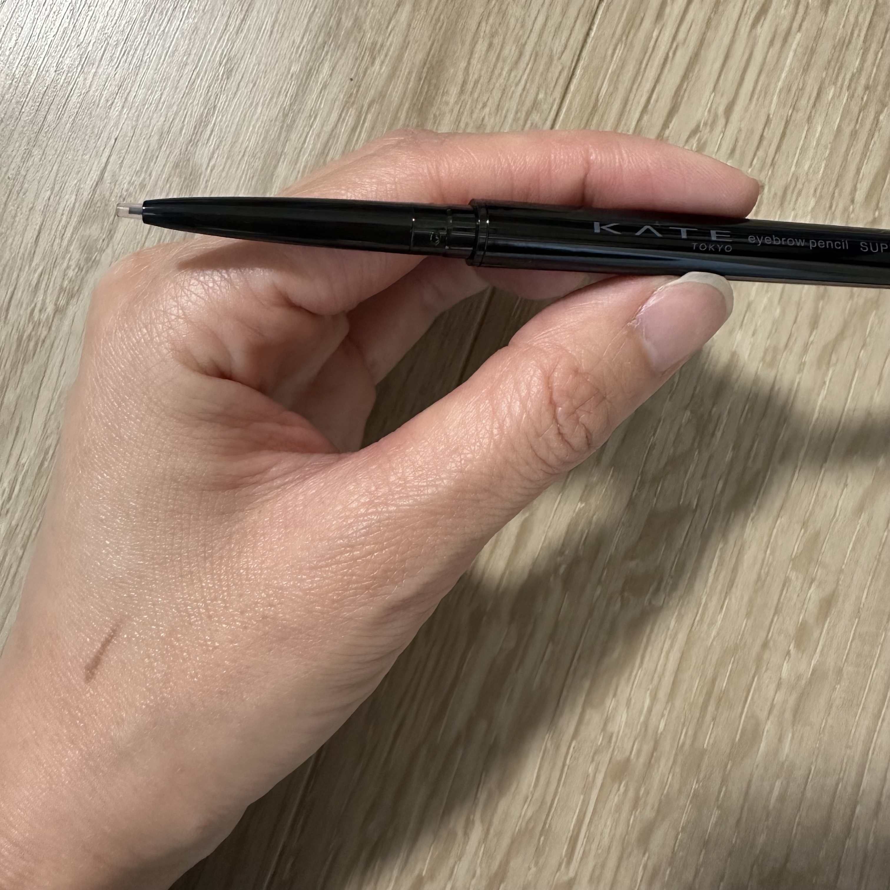 ケイト アイブロウペンシルスーパースリム0.8/KATE/アイブロウペンシルを使ったクチコミ（3枚目）