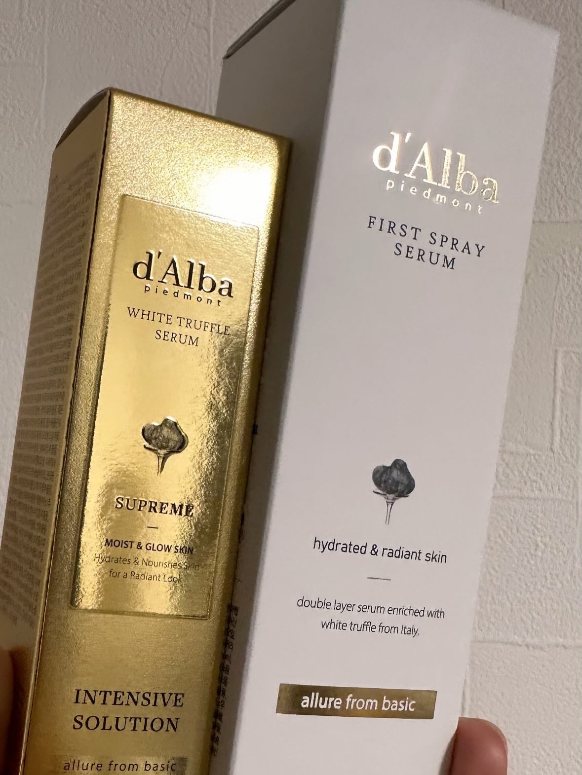 ホワイトトリュフシュプリームセラムミスト/ダルバ/ミスト状化粧水を使ったクチコミ(4枚目)
