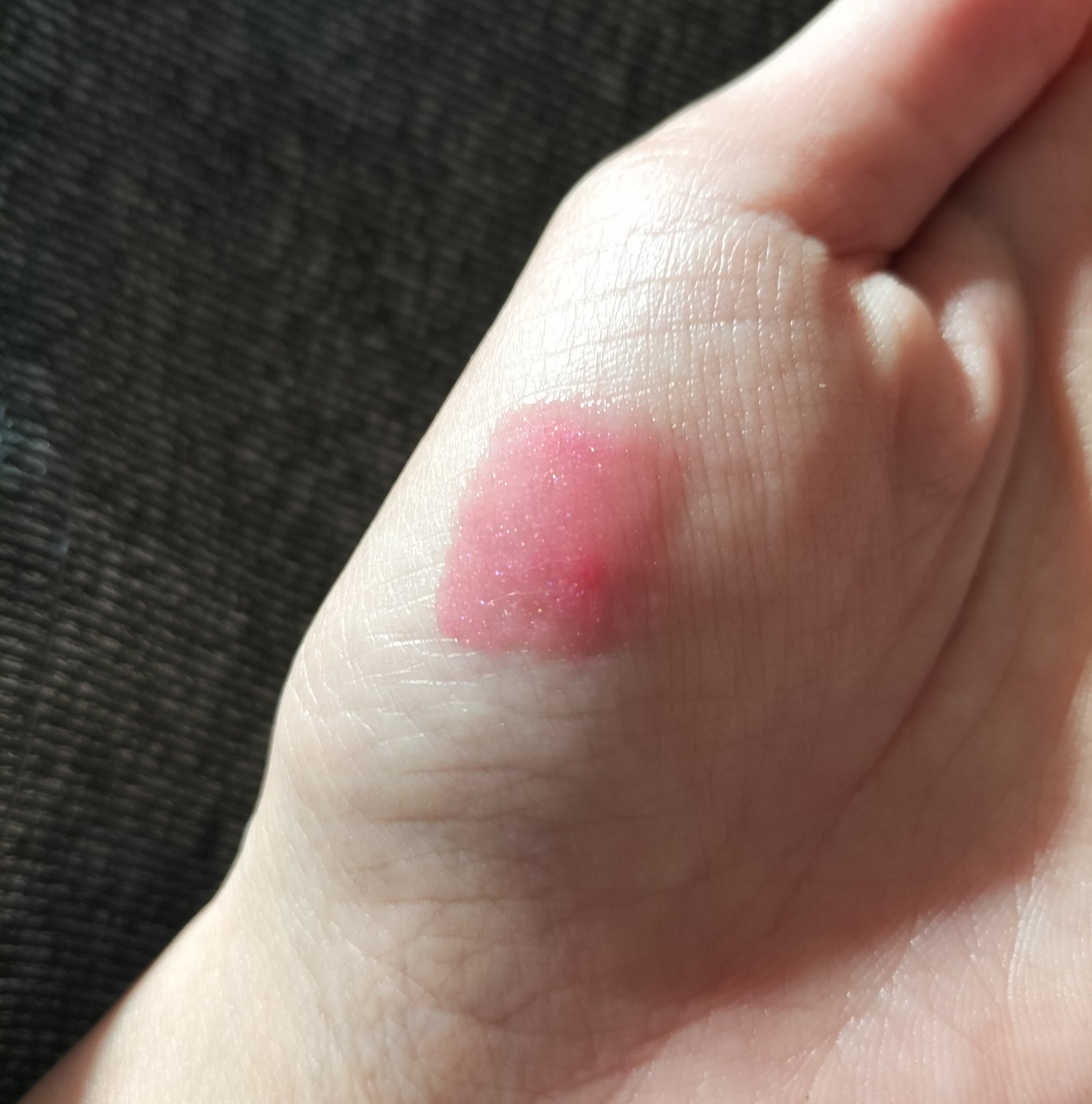 リップ ジェル 213 ローズ系パール/ちふれ/リップグロスを使ったクチコミ（3枚目）