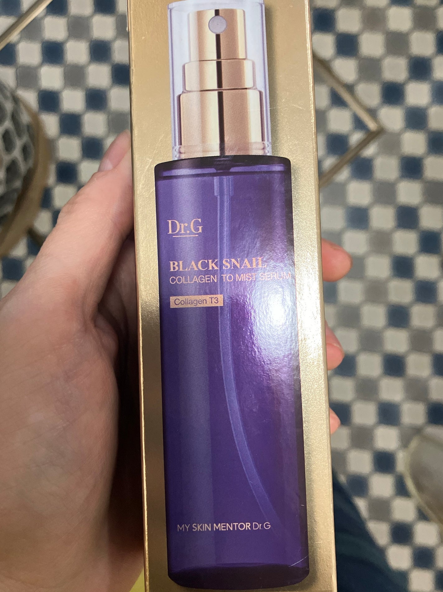 ドクタージー ブラックスネイル コラーゲンミスト/Dr.G/ミスト状化粧水を使ったクチコミ(1枚目)