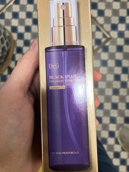 ドクタージー ブラックスネイル コラーゲンミスト/Dr.G/ミスト状化粧水を使ったクチコミ(1枚目)