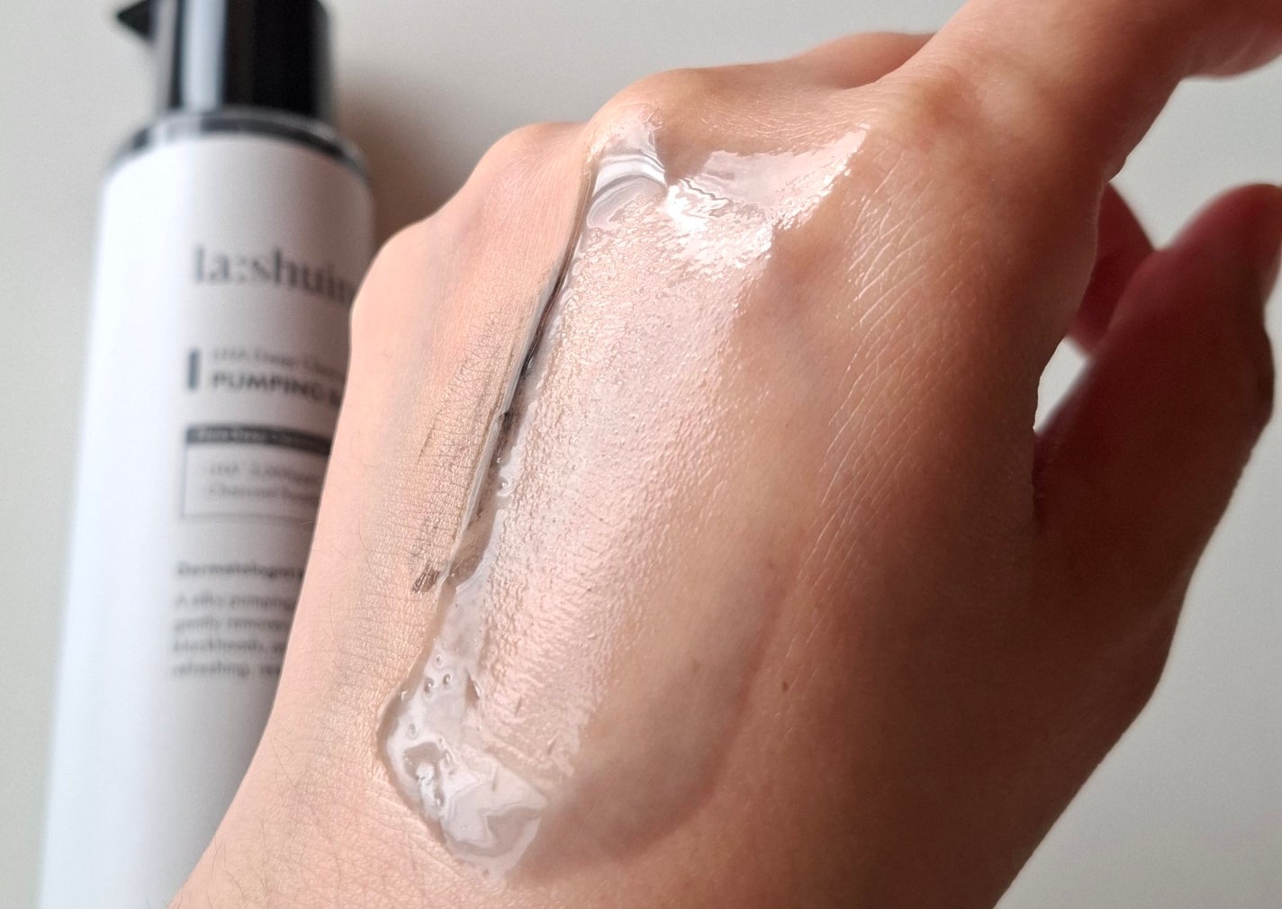 ラ・シューム LHA ディープクレンジング ポンピング バーム/la:shuim/クレンジングバームを使ったクチコミ(4枚目)