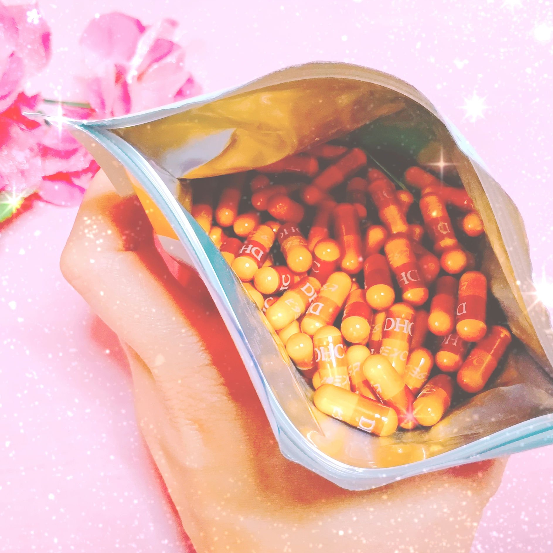 DHC ビタミンＣハードカプセル/DHC/美容サプリメントを使ったクチコミ（2枚目）