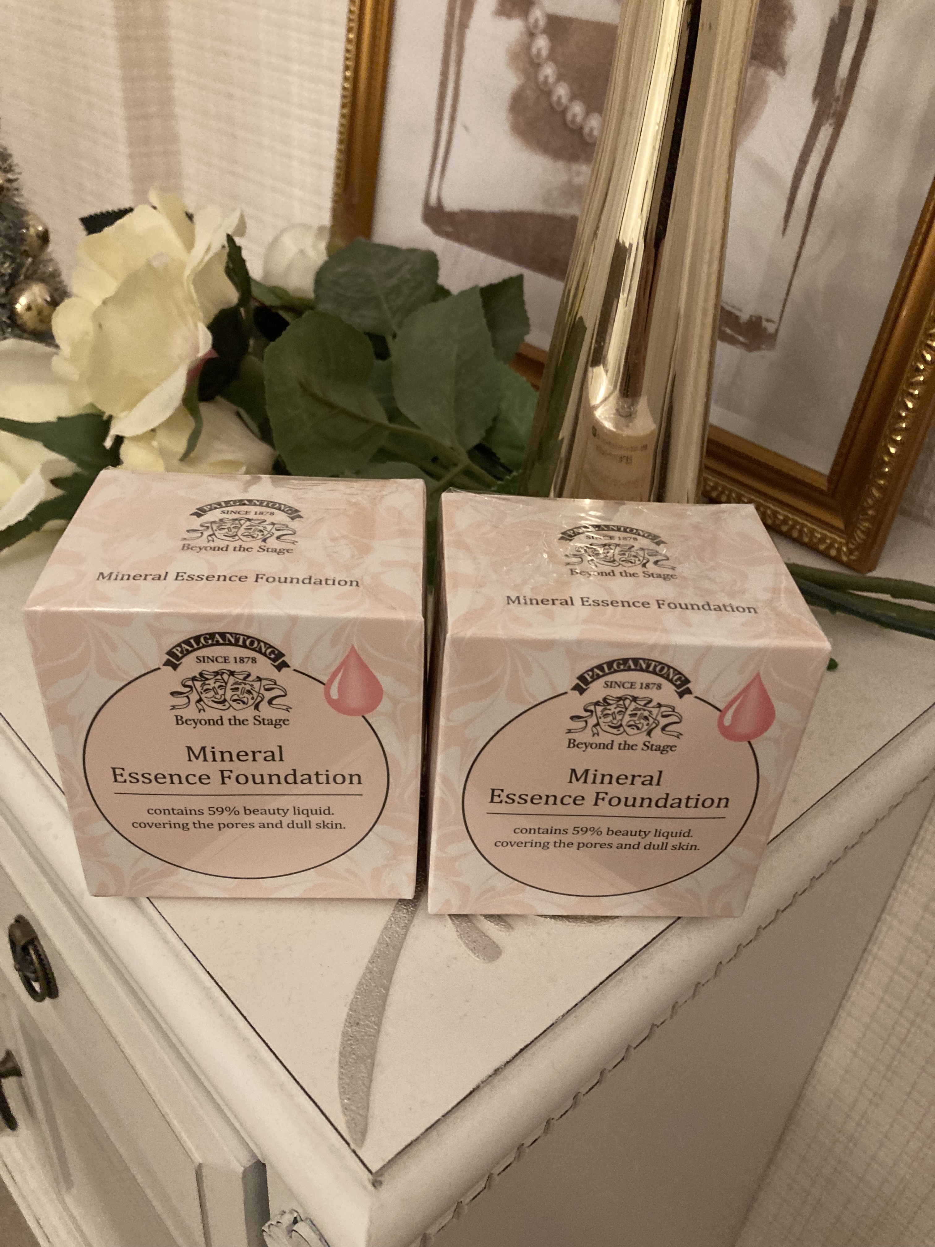 ミネラルエッセンスファンデーション 23 標準色/パルガントン/クリーム・エマルジョンファンデーションを使ったクチコミ（2枚目）