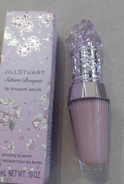 ジルスチュアート クリスタルブルーム リップブーケ セラム/JILL STUART/リッププランパーを使ったクチコミ(1枚目)