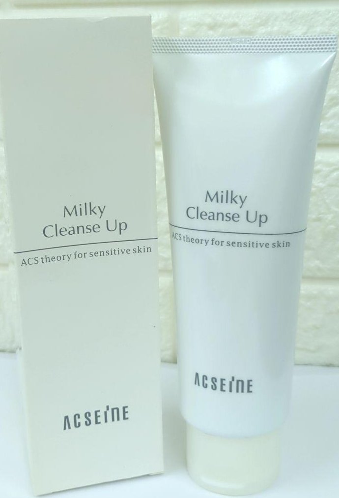 ミルキィ クレンズアップ 120g/ACSEINE/ミルククレンジングを使ったクチコミ（1枚目）