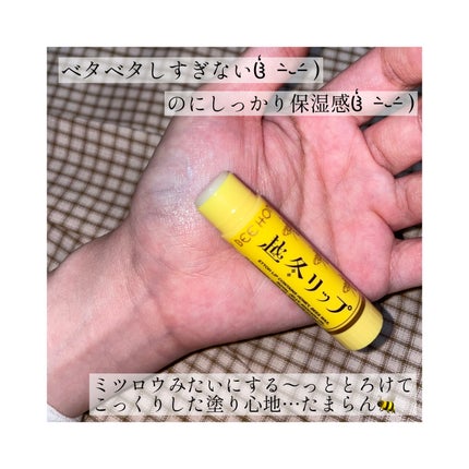 越冬リップ/ビーハニー/リップクリームを使ったクチコミ(2枚目)
