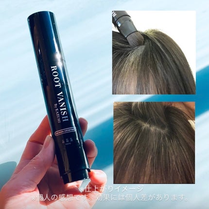 ROOT VANISH 白髪染めカラーシャンプー/ トリートメント/綺和美/市販シャンプーを使ったクチコミ(4枚目)