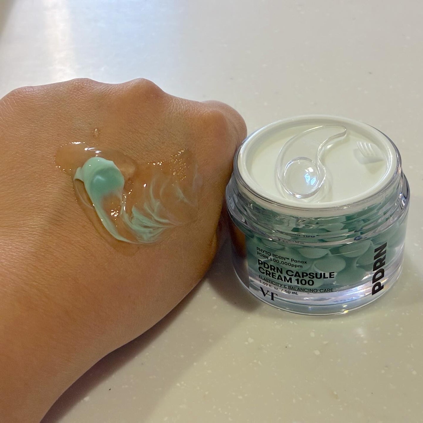 PDRN カプセルクリーム 100/VT/フェイスクリームを使ったクチコミ(5枚目)