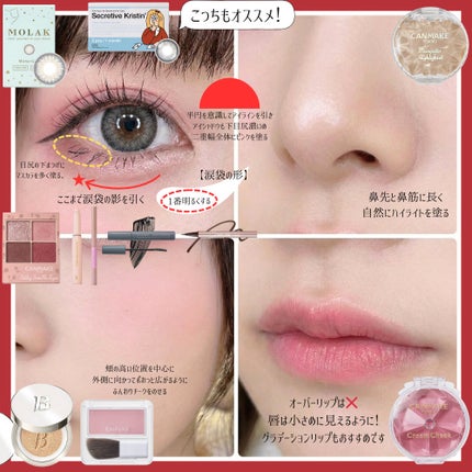 シルキースフレアイズ(マットタイプ)/キャンメイク/アイシャドウパレットを使ったクチコミ(3枚目)