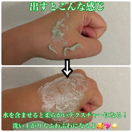 グリーンティー + LHA ディープポア ライスケーキ クレンザー/アレンシア/洗顔フォームを使ったクチコミ(4枚目)