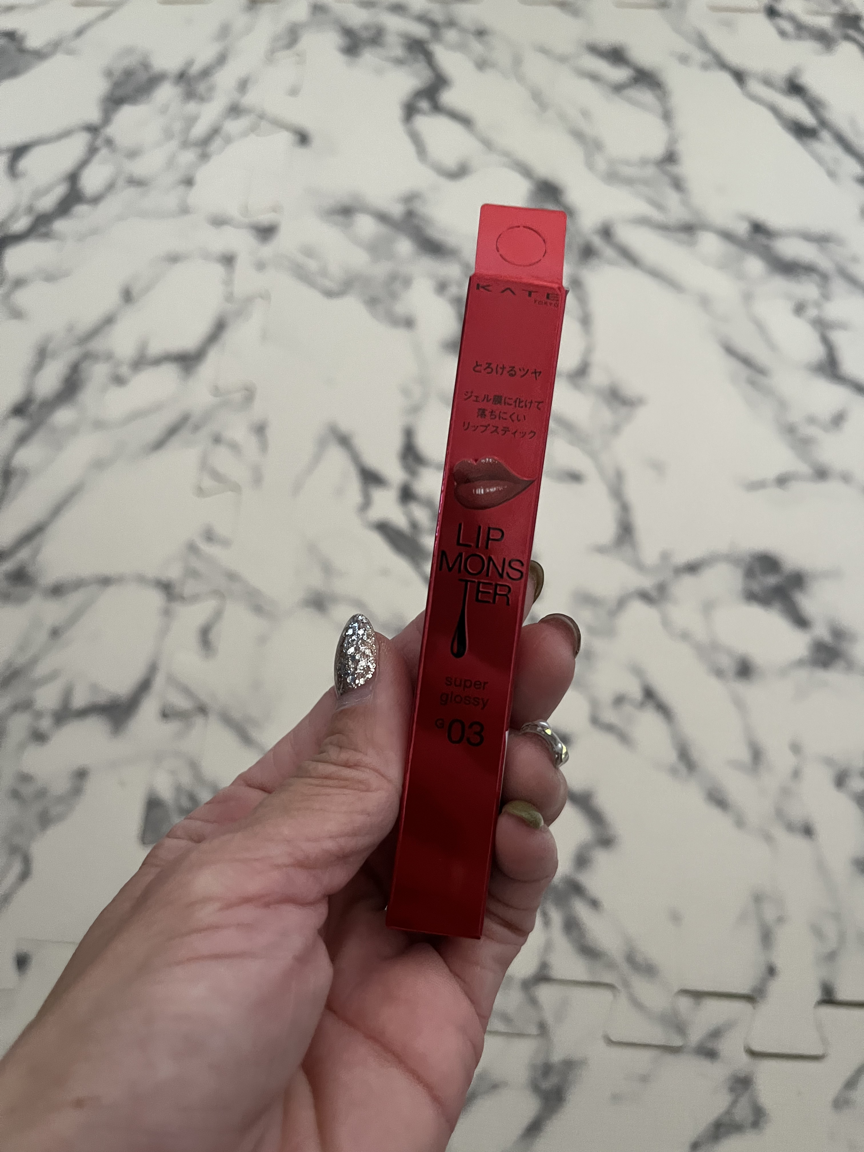 ケイト リップモンスター ツヤバース/KATE/口紅を使ったクチコミ（1枚目）