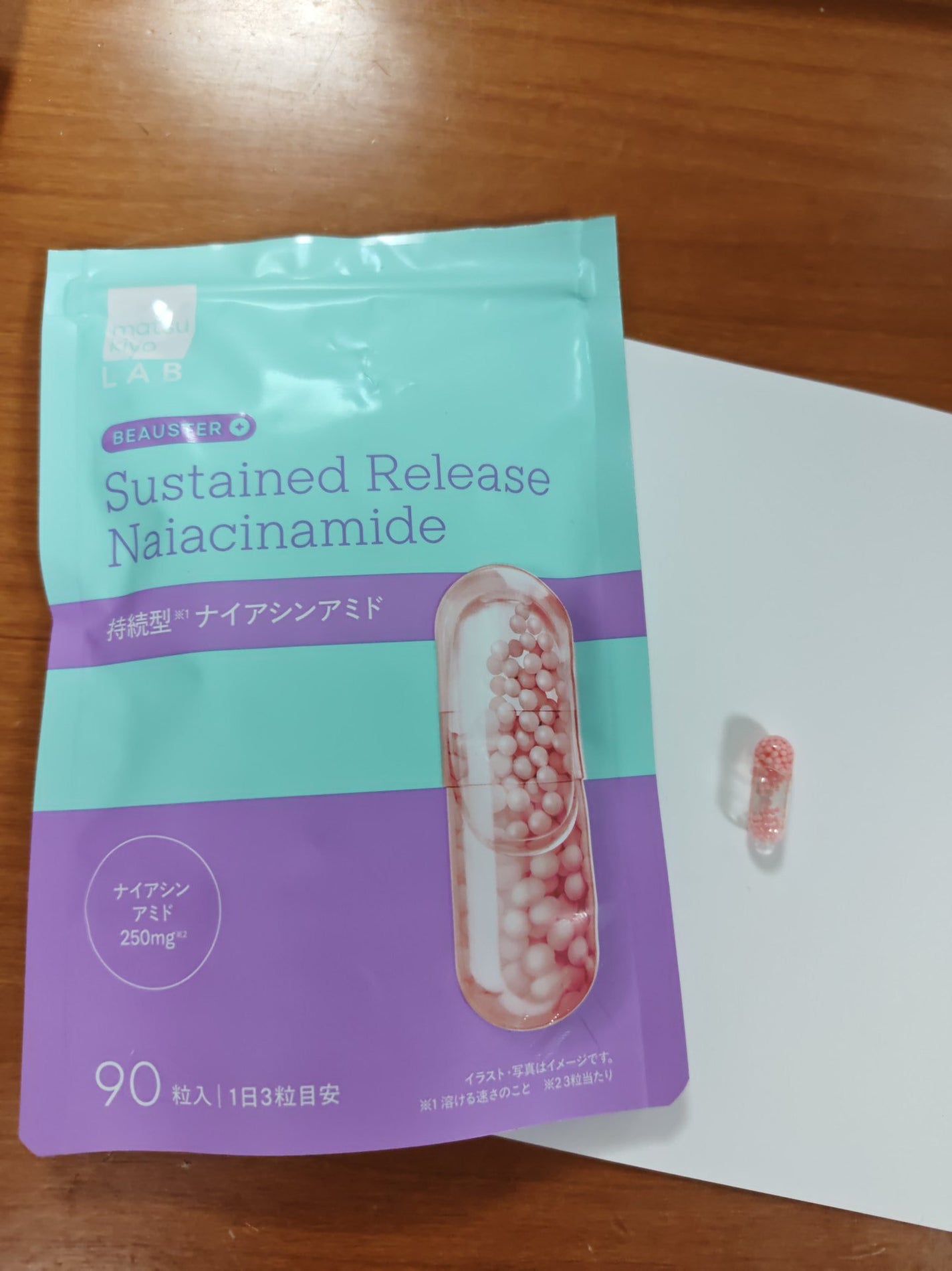 ビュースター 持続型ナイアシンアミド/matsukiyo LAB/美容サプリメントを使ったクチコミ(9枚目)