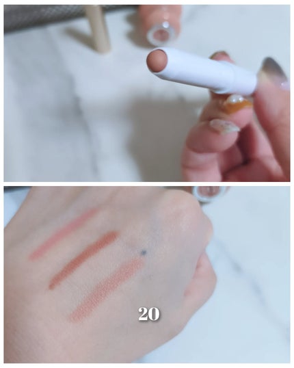 ドットオンムードリップペンシル/Heart Percent/リップライナーを使ったクチコミ(5枚目)