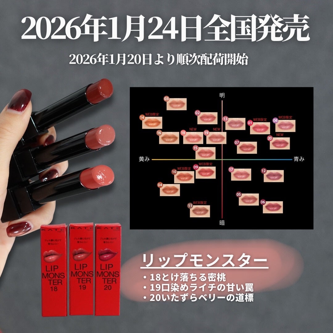 ケイト リップモンスター/KATE/口紅を使ったクチコミ(9枚目)