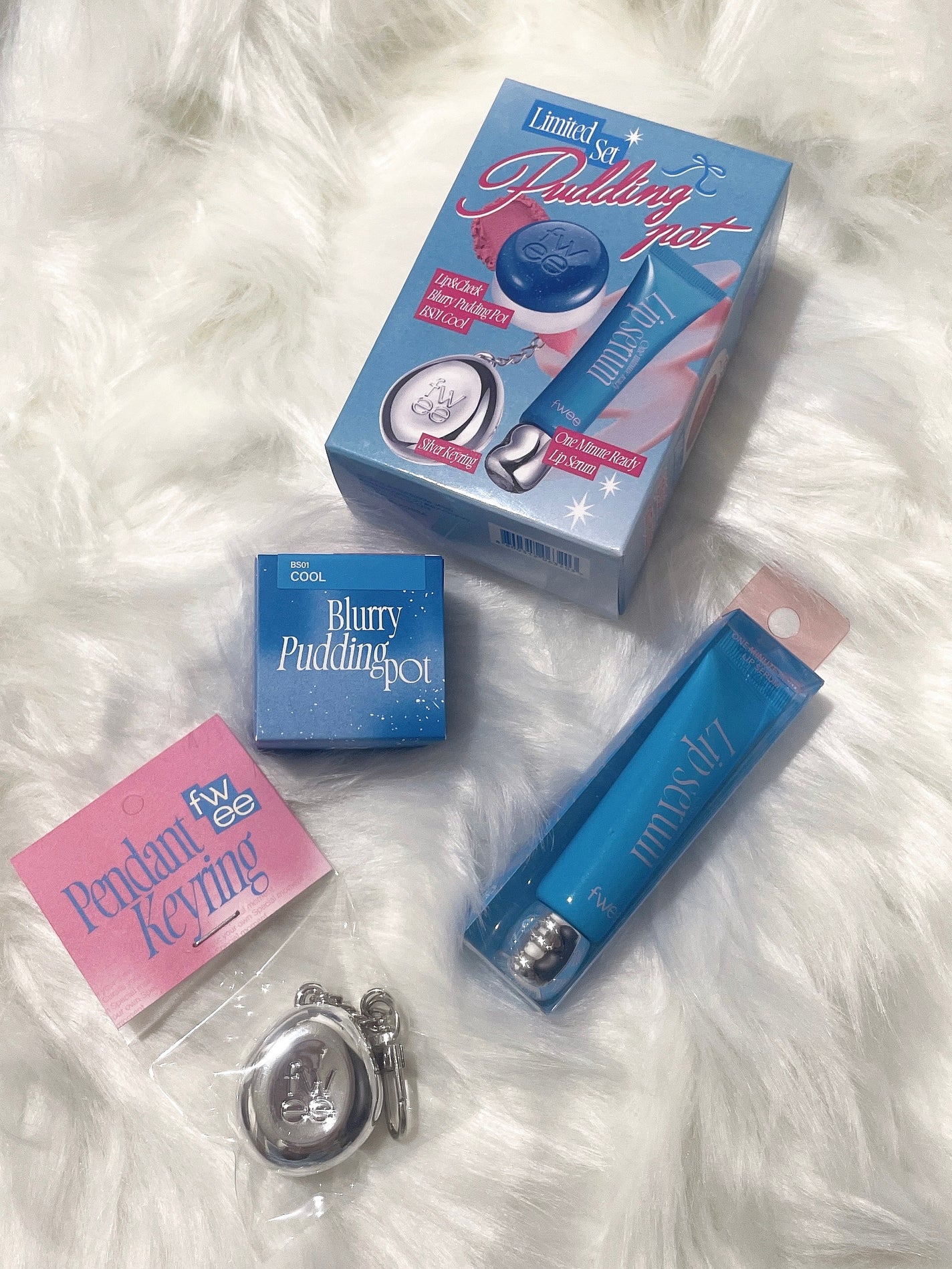 リップアンドチーク ブラーリープリンポット/fwee/口紅を使ったクチコミ(1枚目)