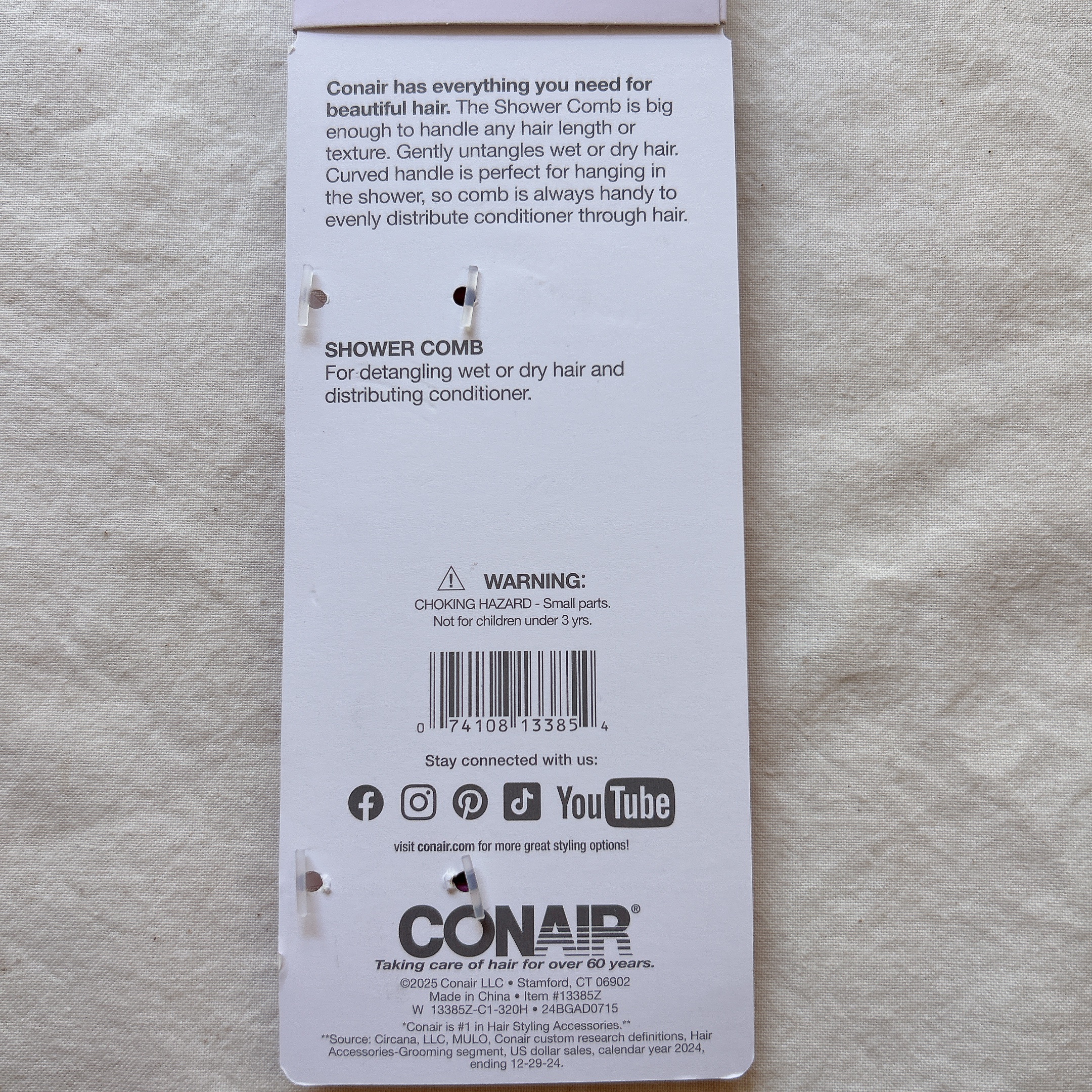 デタングル＆スムースシャワーコーム/Conair/スカルプブラシを使ったクチコミ（3枚目）