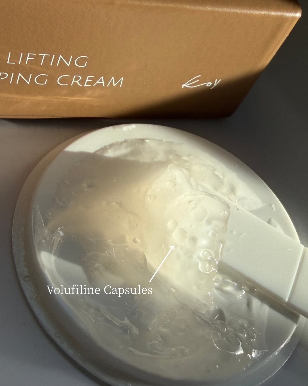 フローリフティングラッピングクリーム/koy/フェイスクリームを使ったクチコミ（3枚目）