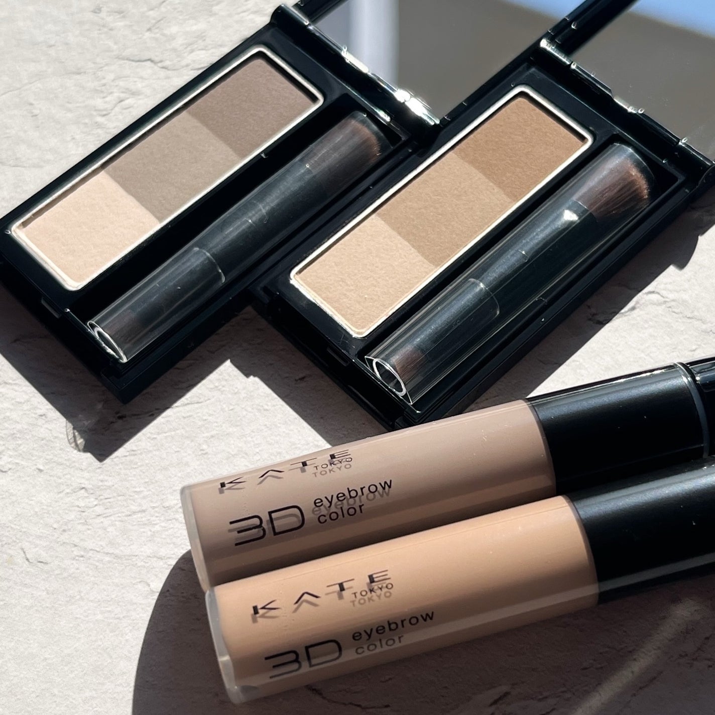 ケイト デザイニングアイブロウ3D/KATE/パウダーアイブロウを使ったクチコミ(5枚目)