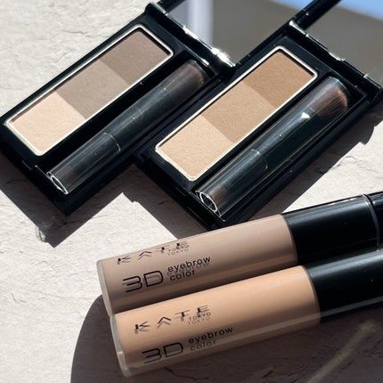 ケイト デザイニングアイブロウ3D/KATE/パウダーアイブロウを使ったクチコミ(5枚目)