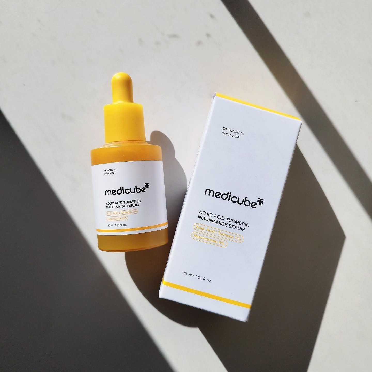 コウジ酸ビタナイアシンセラム/MEDICUBE/美容液を使ったクチコミ（1枚目）