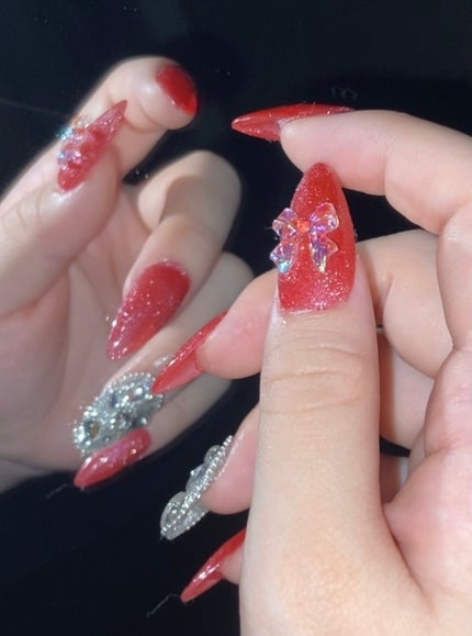 ジェルネイル(ライト対応)/セリア/ジェルネイルを使ったクチコミ(1枚目)