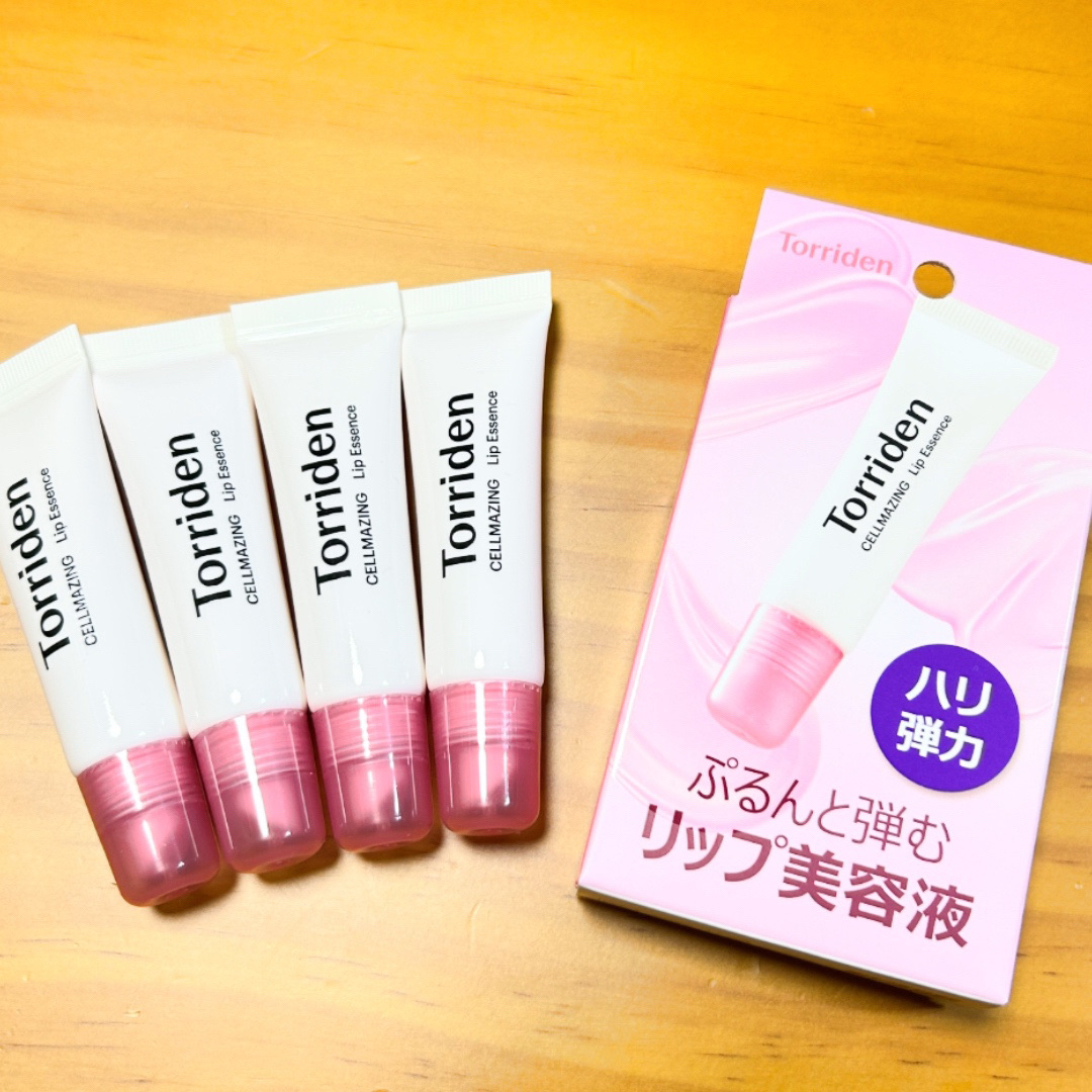 メガ割購入品🈹

Torriden
セルメイジング コラーゲン リップエッセンス

黄色の方を使っていましたが、
新しく発売されたピンクの方を購入！

初日に買おうか悩んでもたもたしてたら
売り切れてしまいました🥺
なのでまずは1本Am